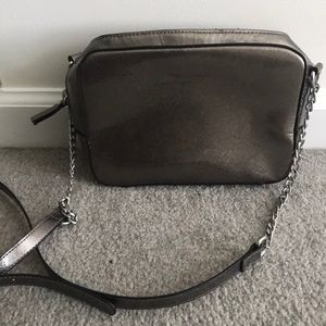 Silver Crossbody Purse